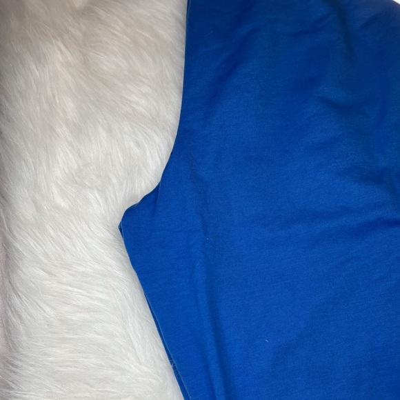 WOMEN’S ROYAL BLUE PLUS SIZE FITTED CARGO JOGGERS SWEATPANTS - Picture 11 of 14